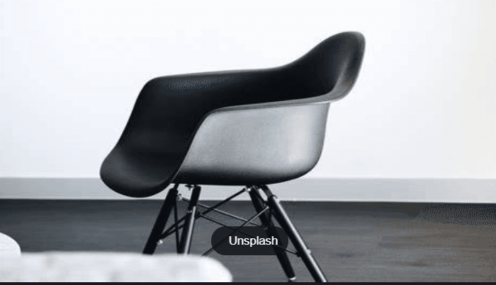 chair_Retro Eames Style Wood Accent Chair with Arms